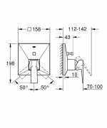 Смеситель душа Grohe Allure Brilliant 24072