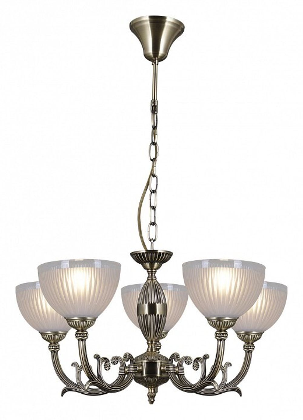 Подвесная люстра ILLUMICO CAPELLA IL9939-5PSQ-24 AB CAPELLA