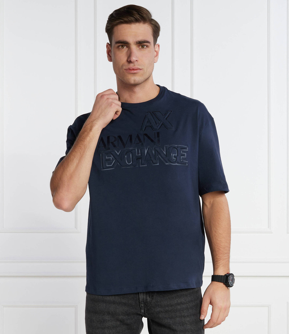 Футболка Armani Exchange - темно-синий(3DZTBC ZJ3VZ)