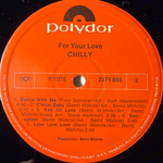 Chilly ‎– For Your Love (Скандинавия 1978г.)
