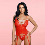 Комплект эротического белья Madrid L/XL красный