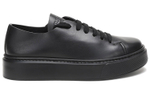 PRADA Cow Leather Low top Stylish Skateboarding Shoes Men"s Black