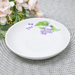 Блюдце 150мм форма 651 Сирень