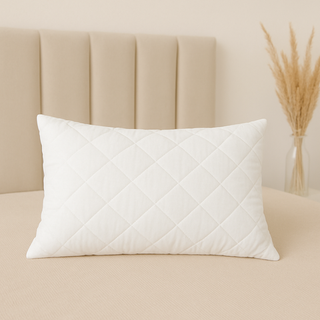 Подушка для сна в двойном чехле, хлопок