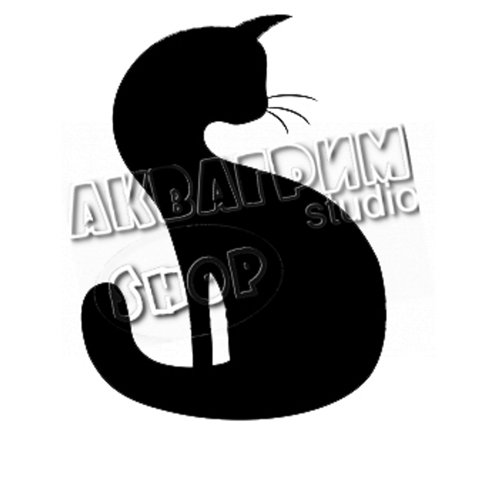 Трафарет для блеск тату "Кошечка