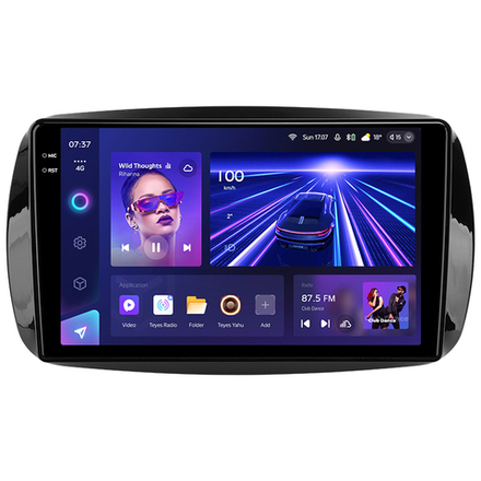 Teyes CC3 2K 9"для Mercedes Benz Smart Fortwo 3 2014-2020