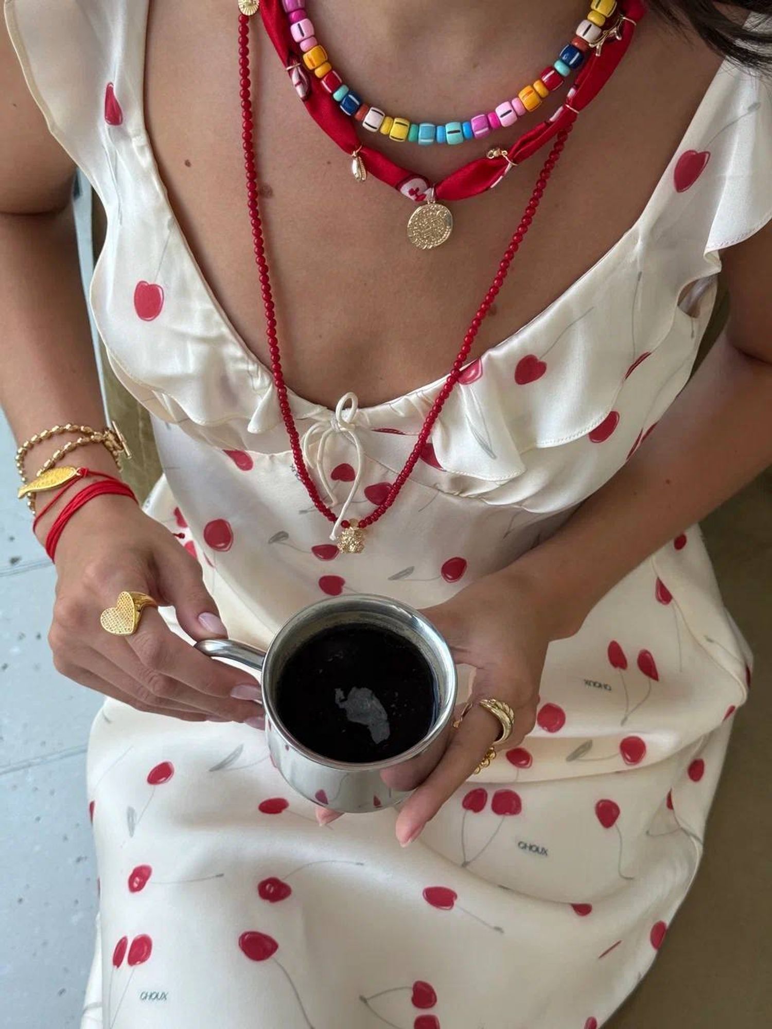 Колье Goldfish Necklace