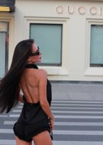 Топ "scandal in silk", черный