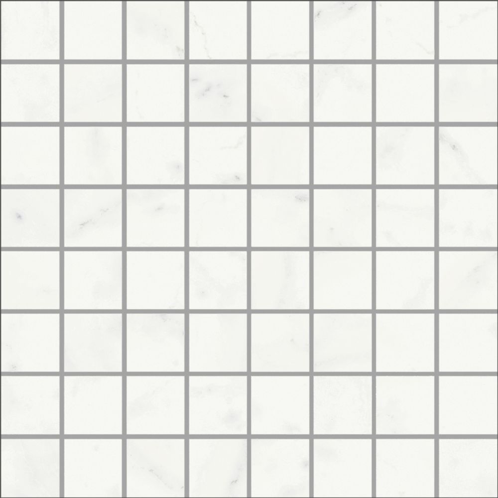 Мозаика Charme Deluxe Bianco Michelangelo Lux Mosaico 3.5х3.5 29.2x29.2