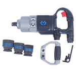 KING TONY (P33671-160B) Гайковерт пневматический ударный 3/4", 2170 Нм, в комплекте 3 ударные головки