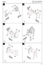Деревянный конструктор UNIWOOD Бык с набором карандашей