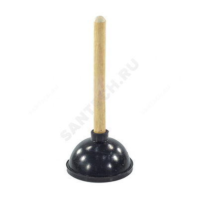 Вантуз бытовой резиновый сантехнический конический малый Симтек 5-0006