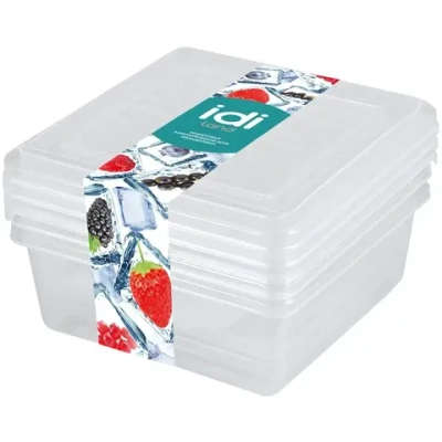 Набор контейнеров для заморозки 3шт 0,5л «Asti»