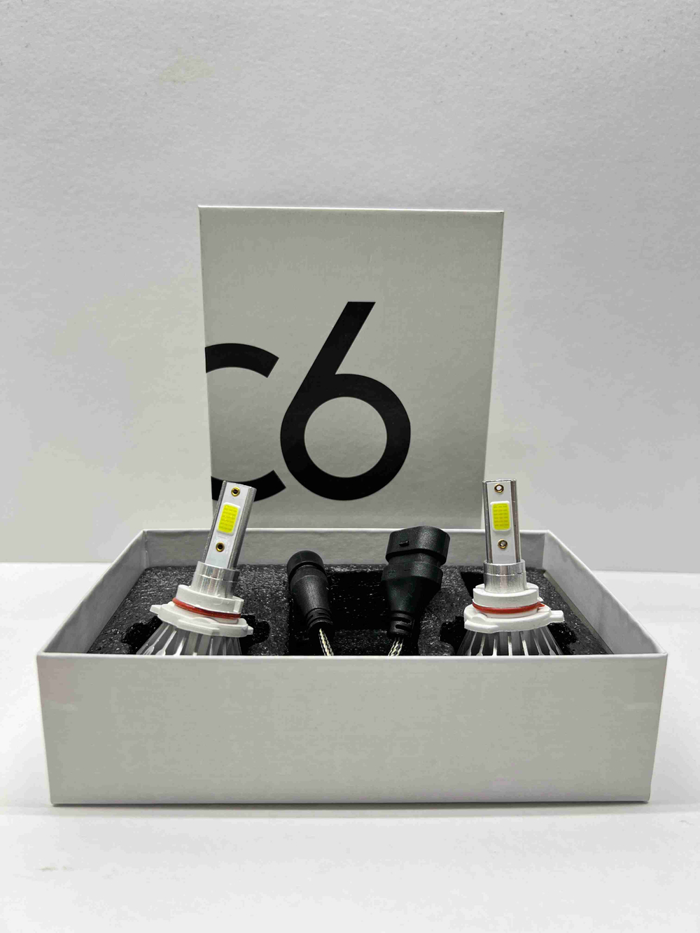 HB4 9006 / Автомобильные светодиодные лампы, HB4 9006, 36W, 3800 Lm, 12 вольт, LED Headlight C6, Серия СИ Шесть, TG (2 шт. / комплект)