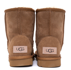 UGG Kids Classic Short Chestnut