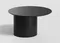 Столик Type D 70 см со смещенным основанием D 39 см (черный)