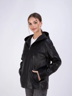Куртка женская кожаная большие размеры