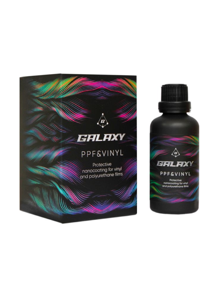 GALAXY - PPF &amp; Vinyl, Защитное нанопокрытие для виниловых и полиуретановых пленок, 50 мл