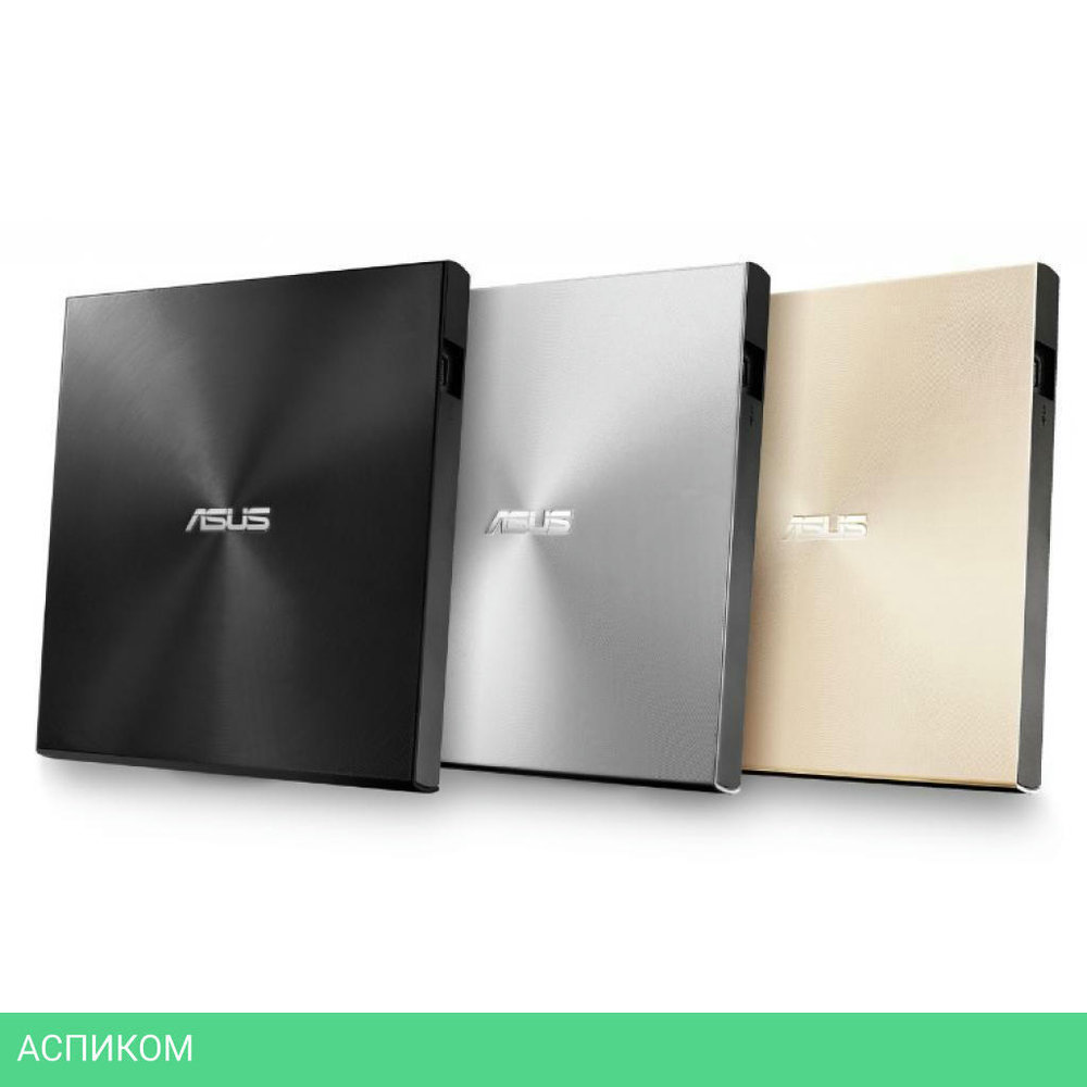 Оптический привод Asus ZenDrive черный (SDRW-08U8M-U)