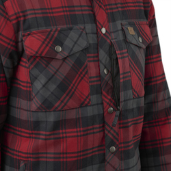 Helikon-Tex Winter Warden Shirt - Slate Crimson Plaid