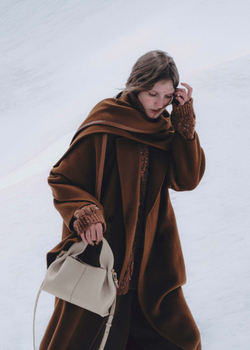 POLENE СУМКА NUMERO NEUF MINI, ДЫМЧАТЫЙ