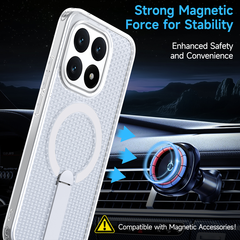 Прозрачный чехол Mesh Pro Magnetic Case для Xiaomi 15T