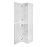 Пенал Azario Эстима 35 350х340х1570 подвесной, левый, белый глянцевывй (CS00094556)