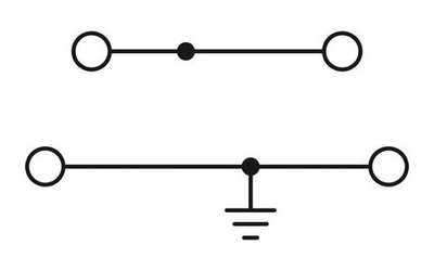3210981 - PTTB 2,5-PE/N - Двухъярусная заземляющая клемма