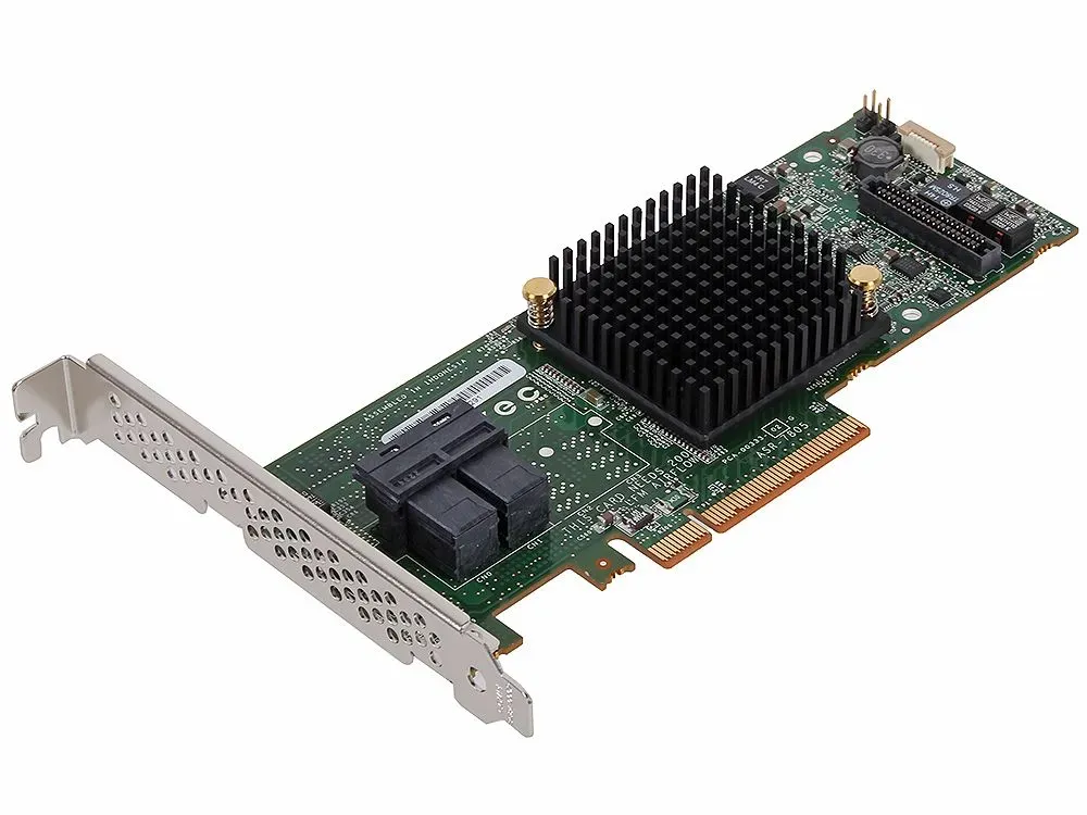 Контроллер Adaptec RAID 7805 Single PCI-Ex8, 8-port SAS/SATA 6Gb/s RAID0/1/1E/10/5/6/50/60, Cache 1Gb 2274100-R