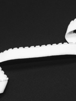 001 641/12 Резинка отделочная Lauma 12 мм, белый 001