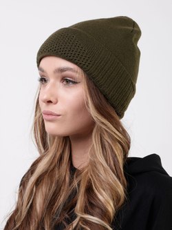Шапка балаклава трикотажная Prival женская, хаки