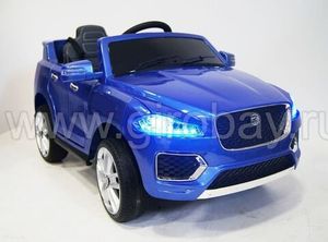 Детский электромобиль River Toys JAGUAR P111BP синий фото №2