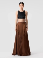 Юбка макси в полоску OLA OLA