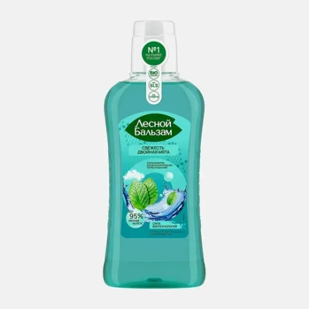 Ополаскиватель для десен Лесной бальзам с мятой с экстрактами лесных трав 400мл