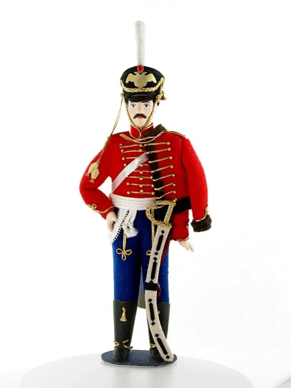 Кукла Гусар в мундире лейб-гвардии гусарского полка Россия