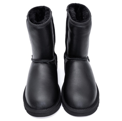 UGG Classic Short Metallic Black