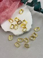 Оправа #4120 Oval 14*10 мм Золото