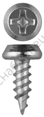 ЗУБР КЛМ-Ц 11 х 3.5 мм, цинк, конусная головка, саморез для лист. металла, 22000 шт (4-300120-35-11)
