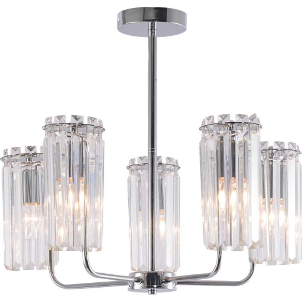 Люстра Rivoli Ifa 1063-305 5хЕ14 40 Вт хрусталь | Rivoli