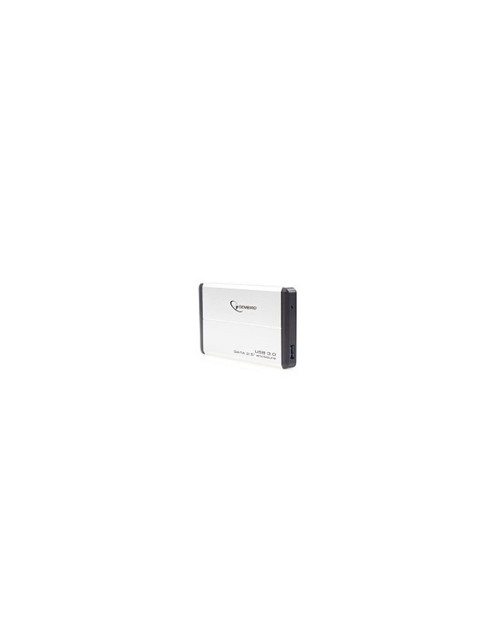 Gembird EE2-U3S-2-S Внешний корпус 2.5" Gembird EE2-U3S-2-S, серебро, USB 3.0, SATA, металл