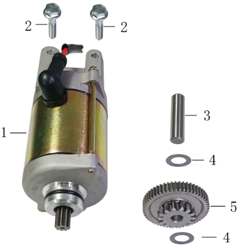 Запчасти двигателя к квадроциклу Motax Grizlik 300. Рис. 15