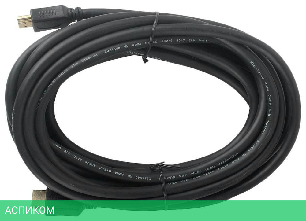 Кабель Cablexpert HDMI 19M v2.0 7.5m CC-HDMI4-7.5M Black