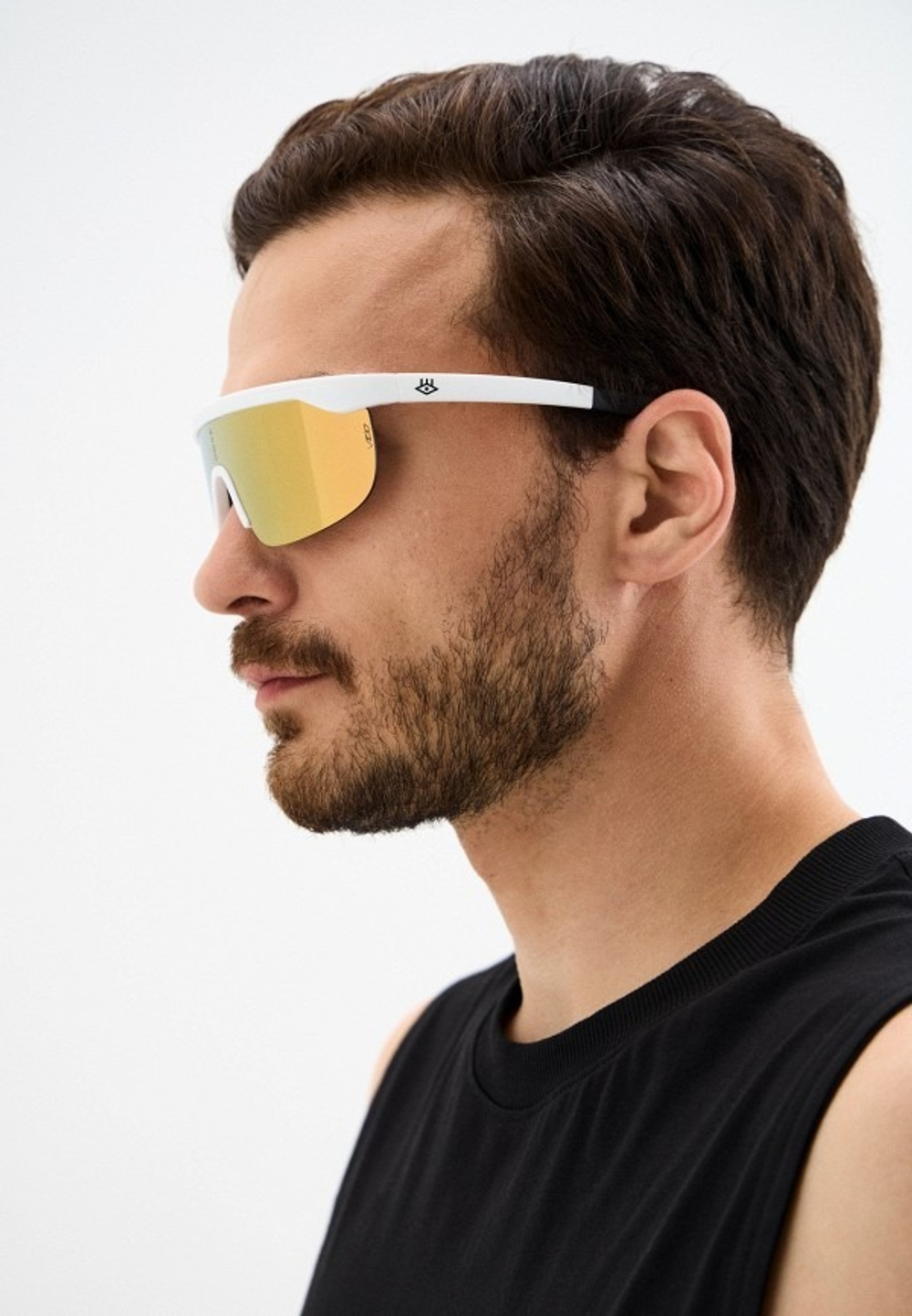 Спортивные очки AVEO Iride / White / Gold Mirror Lens