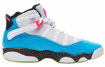 Кроссовки Air Jordan 6 Rings Light Blue Fury