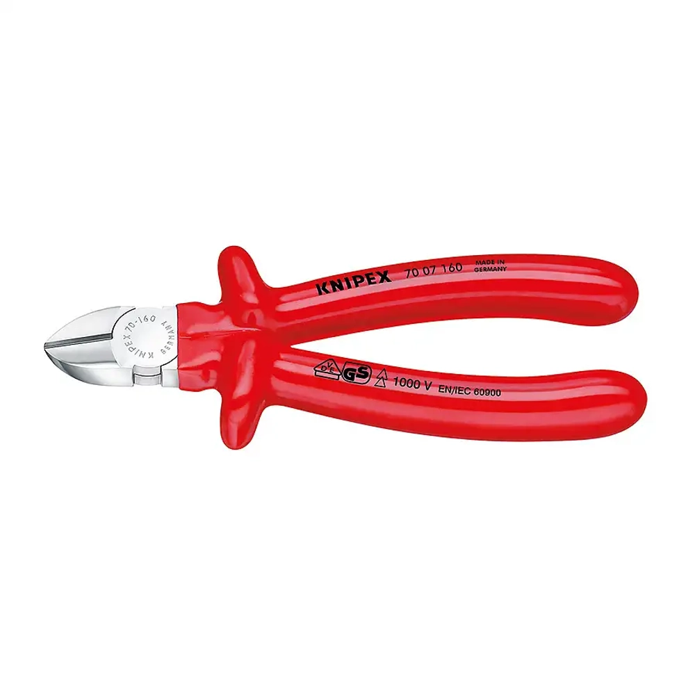 Кусачки боковые хромированные 160 мм Knipex 70 07 160