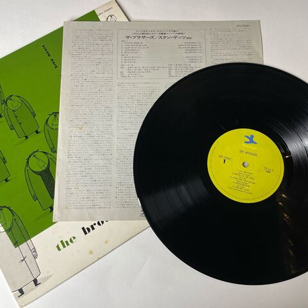 Винтажная виниловая пластинка LP Stan Getz, Al Cohn, Zoot Sims, Allen Eager, Brew Moore, The Brothers (Japan 1975) (No Obi)