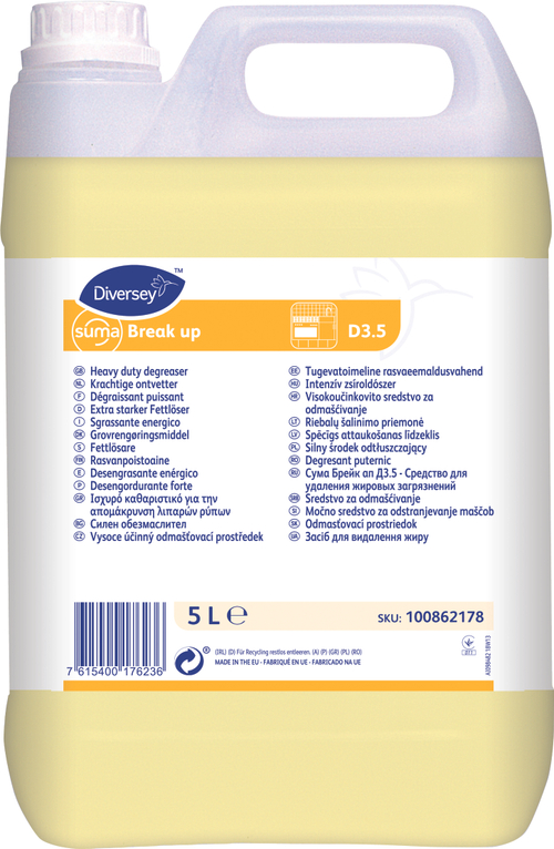 Suma Break Up D3.5. Средство для удаления жировых загрязнений