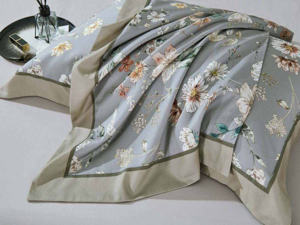 Постельное белье с одеялом 1.5 спальное Asabella 2222-OSPS