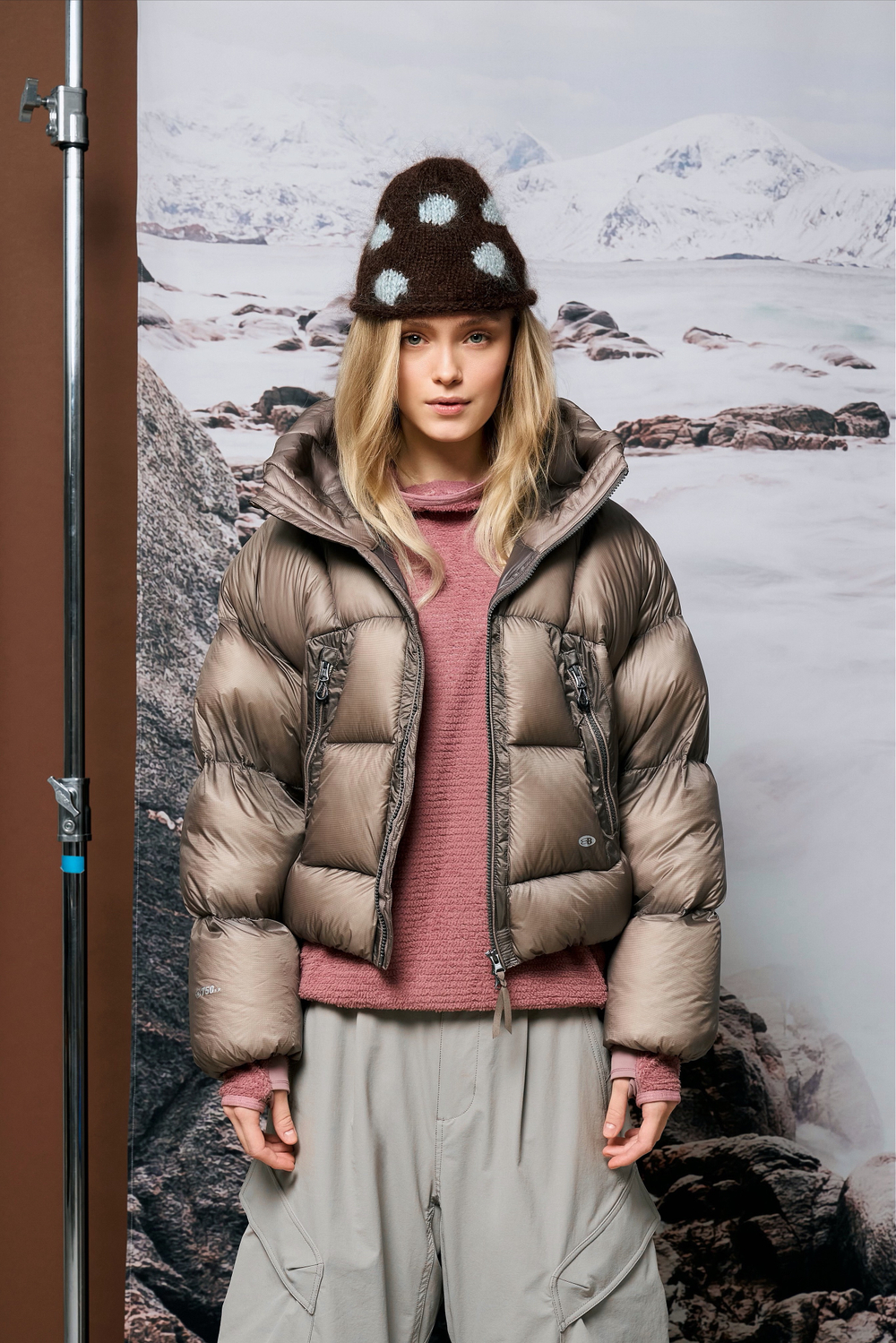 Куртка Nothomme Blue Monte Women’s Large Down Jacket "Ash Purple"