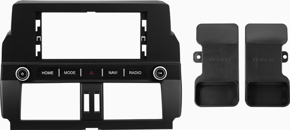 Магнитола для Toyota Land Cruiser Prado 150 2013-2017 (рамка LUX) - FarCar монитор 12.3" 2K QLED на Android 14, TS10, CarPlay, 4G SIM-слот